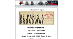 Desktop Screenshot of concordia-bagnes.ch